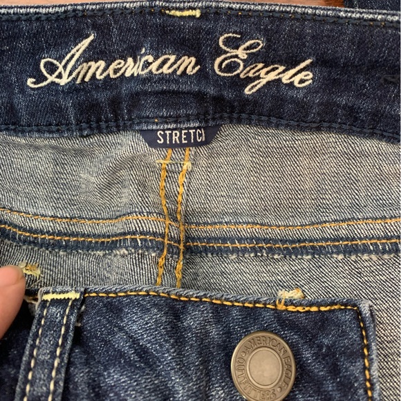 American Eagle | Stretch Skinny Jeans - Size 0 Long - Picture 8 of 9
